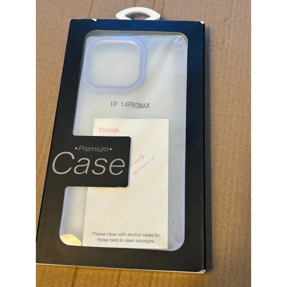 Gatita lavender Clear MagSafe Hard Case for Apple iPhone 14 Pro Max